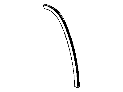 Mopar 4673934AB Weatherstrip Wheelhouse Rear