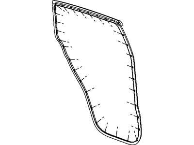 Jeep Door Seal - 5074649AC