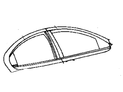 1998 Dodge Intrepid Door Moldings - 4780124AL