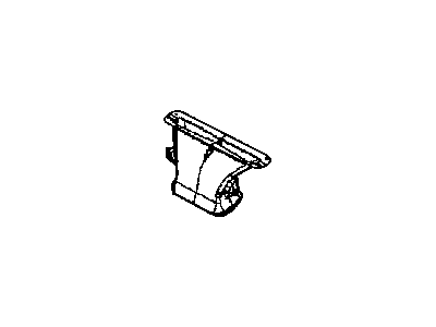 Dodge 55056266AC DUCT Defroster
