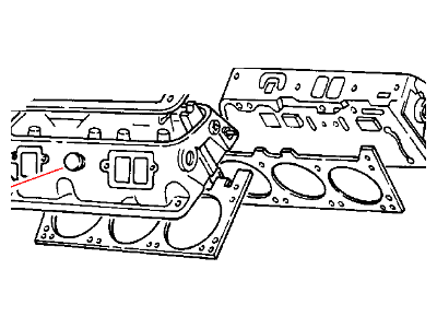 Dodge 53020489 GASKET Cylinder Head