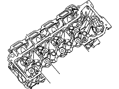 Jeep 53022133AA HEAD Cylinder Left
