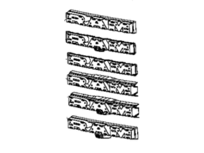 2020 Ram 1500 Emblem - 68293118AC