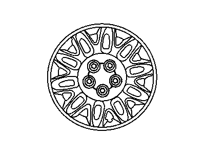 Chrysler 4684258 COVER Wheel