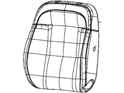 Ram 5SF96JXWAA COVER Front Seat Back
