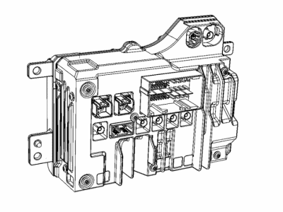 Ram 68422051AA RADIO MULTI Media