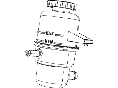 Chrysler Power Steering Reservoir - 4809965AA
