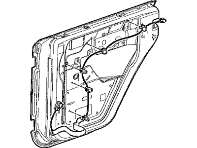 Jeep 56051563AD WIRING Rear Door
