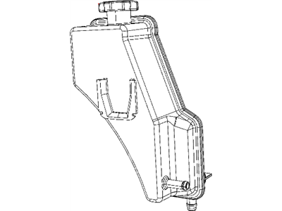 Jeep 52124317AB RESERVOIR Power Steering Fluid