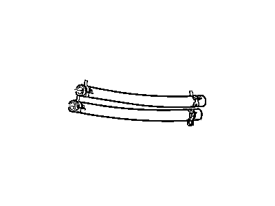 Chrysler 5058854AA HOSE Heater Core To Tube