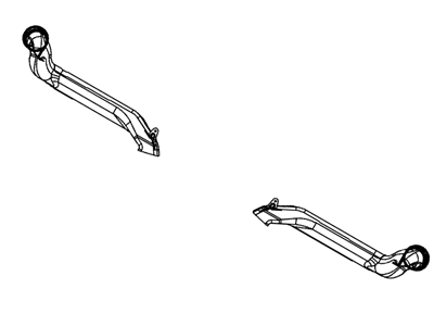 Jeep 68003443AA DUCT A/C Outlet