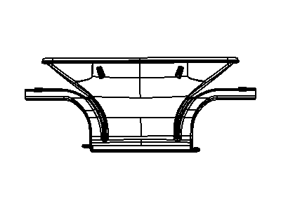 Jeep 68003440AA DUCT Defroster