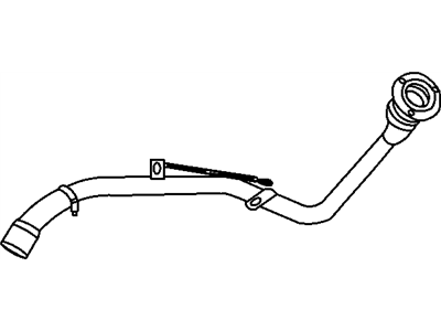 Chrysler 4578237AA HOSE Fuel Filler Tube