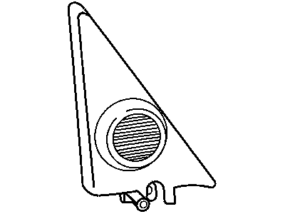 Mopar 5FM02LAZAB Corner Cover
