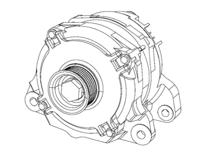 Ram Alternator - 68422277AA