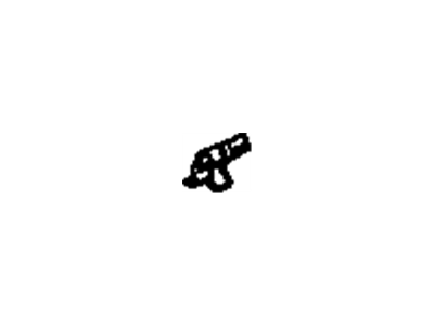 Mopar MR402969 Glove Box Striker, Front
