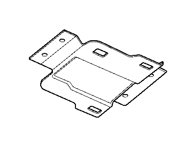 Jeep 5064392AA BRACKET ASSY REAR SEAT VIDEO