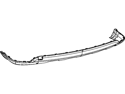 Dodge 68088787AB FASCIA Rear Lower
