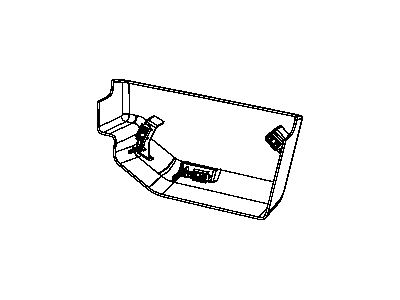 Jeep 1CG55DX9AC COVER Rear Wiper Motor