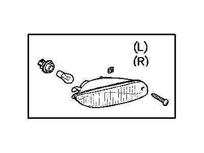 Dodge Stratus Back Up Light - MR566316