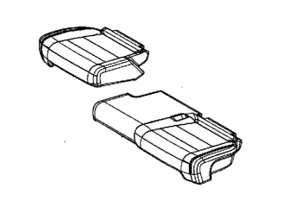 Jeep 6KJ13LV5AA COVER Rear Seat Cushion