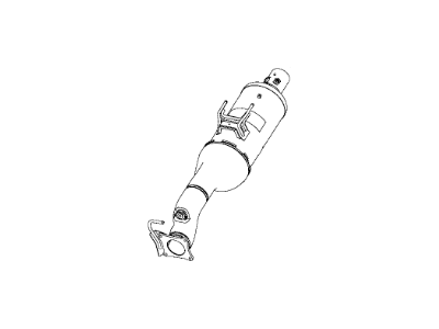 Ram 3500 Catalytic Converter - 68087106AE