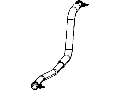 Ram 5058858AD HOSE Heater Return