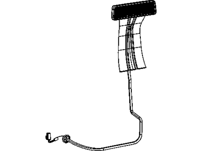 Jeep 68048581AA LAMP Center High Mounted Stop