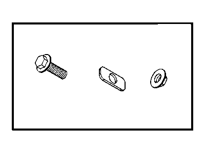 Dodge 68048813AA HARDWARE KIT Mounting