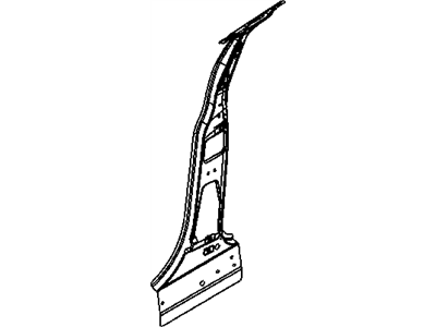 Chrysler 5027578AB PANEL B Pillar Inner