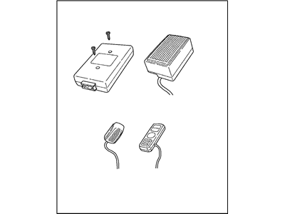 Jeep 82207853AE HANDS FREE KIT Cellular Phone