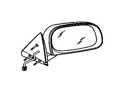 2011 Ram Dakota Car Mirror - 55077624AI