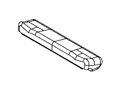 Dodge 1UL27DW1AA COVER Front Seat Cushion