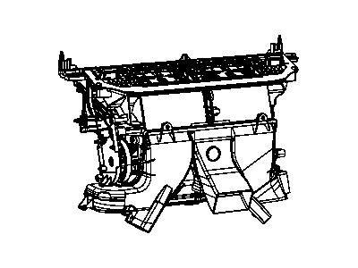 Chrysler 68164592AA HOUSING Distribution Includes Doors, Links and Levers