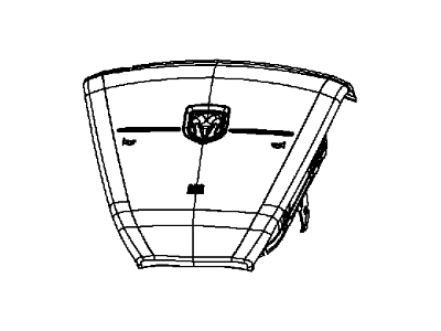 Dodge 1TX28DX9AD AIR BAG Driver