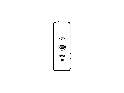 Chrysler RW35WL8AD BEZEL Power Top Switch
