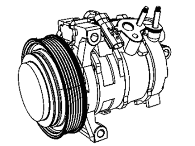 Jeep Grand Cherokee A/C Compressor - 68021835AD