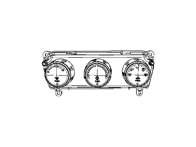 Dodge 55111949AF CONTROL A/C And Heater