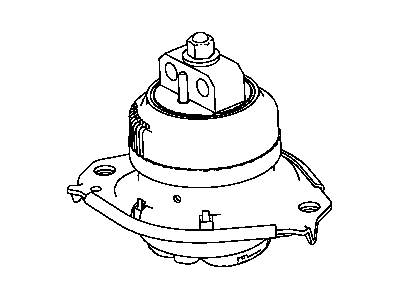 Dodge Challenger Engine Mount - 68062143AD
