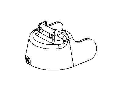 Mopar 5038531AA Heat Shield, Passenger Side