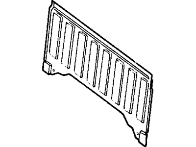 Dodge 55255528 PANEL Cab Back
