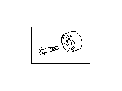 Chrysler A/C Idler Pulley - 4781569AA