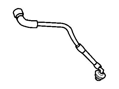 Dodge 4663792AF HOSE Cylinder Head To Intake Manifold PCV
