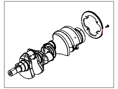 Ram 3500 Crankshaft - 5038339AD