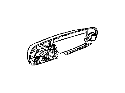 Dodge 55275949AC HANDLE Front Door Exterior