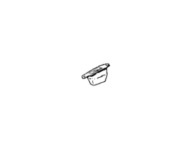 Jeep 52040007 BUMPER, Rear Axle Jounce
