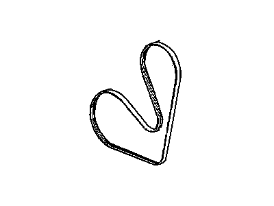 Chrysler PT Cruiser Drive Belt - 4668444AE