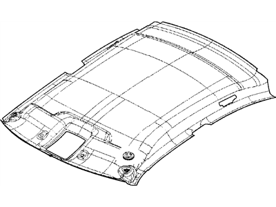 Dodge 1AH05BD1AA HEADLINER
