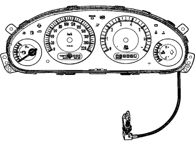 Chrysler Instrument Cluster - 56044973AC