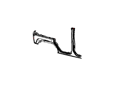 Jeep 68002324AC PANEL PACKAGE Body Side Aperture Rear